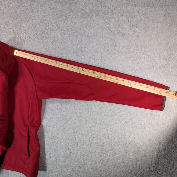 Salomon Women's Ski Jacket Liner Red Small Softshell - Picture 9 of 13